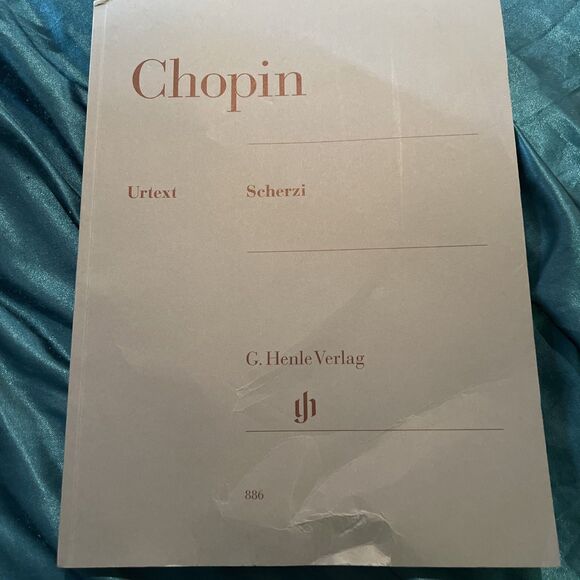 Chopin : Scherzi Piano Scherzo 1, Scherzo 2, Scherzo 3, Scherzo 4 - Picture 1 of 6